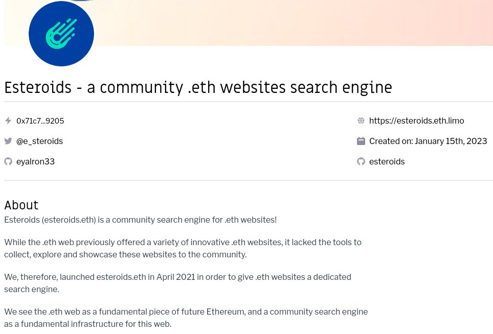 Esteroids (esteroids.eth) - Ethereum Asteroids tweet media