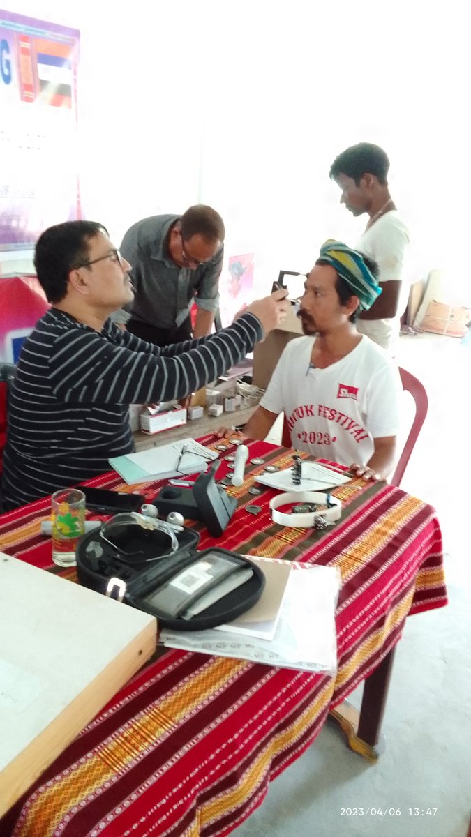 Official_KDC_'s tweet photo. We provided Free Eye Check Up and distributed spectacles to 81 peoples of underprivileged. https://t.co/IK7ff4fw52