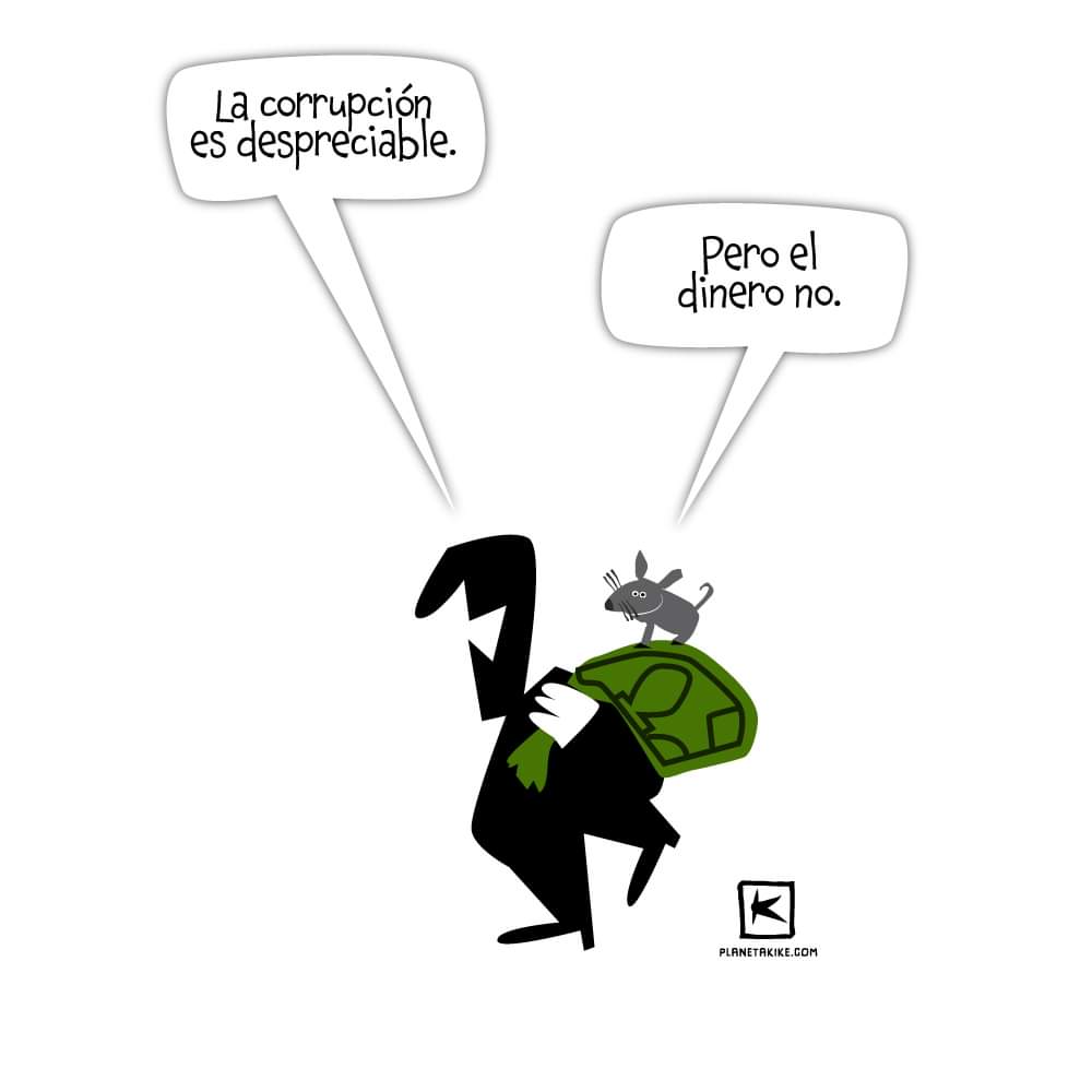 Fo a la corrupción. Desde PlanetaKike.com