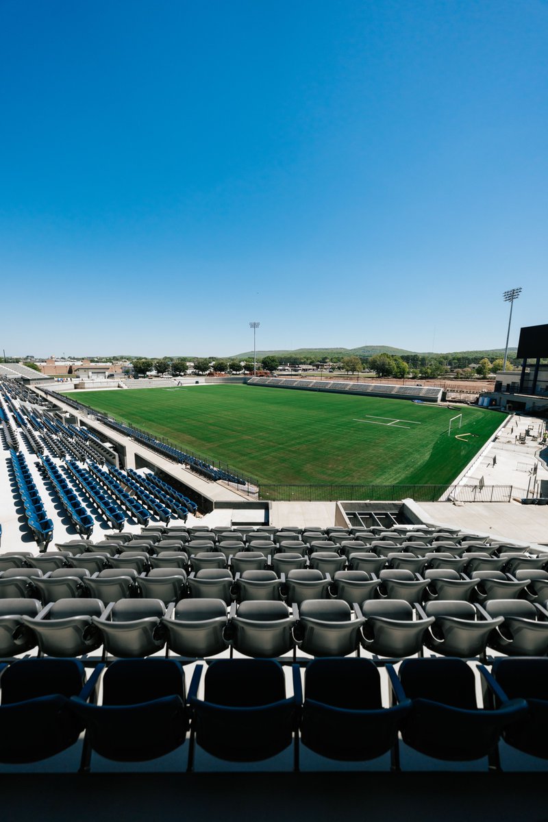 Photo of Joe Davis Stadium from seats in the corner