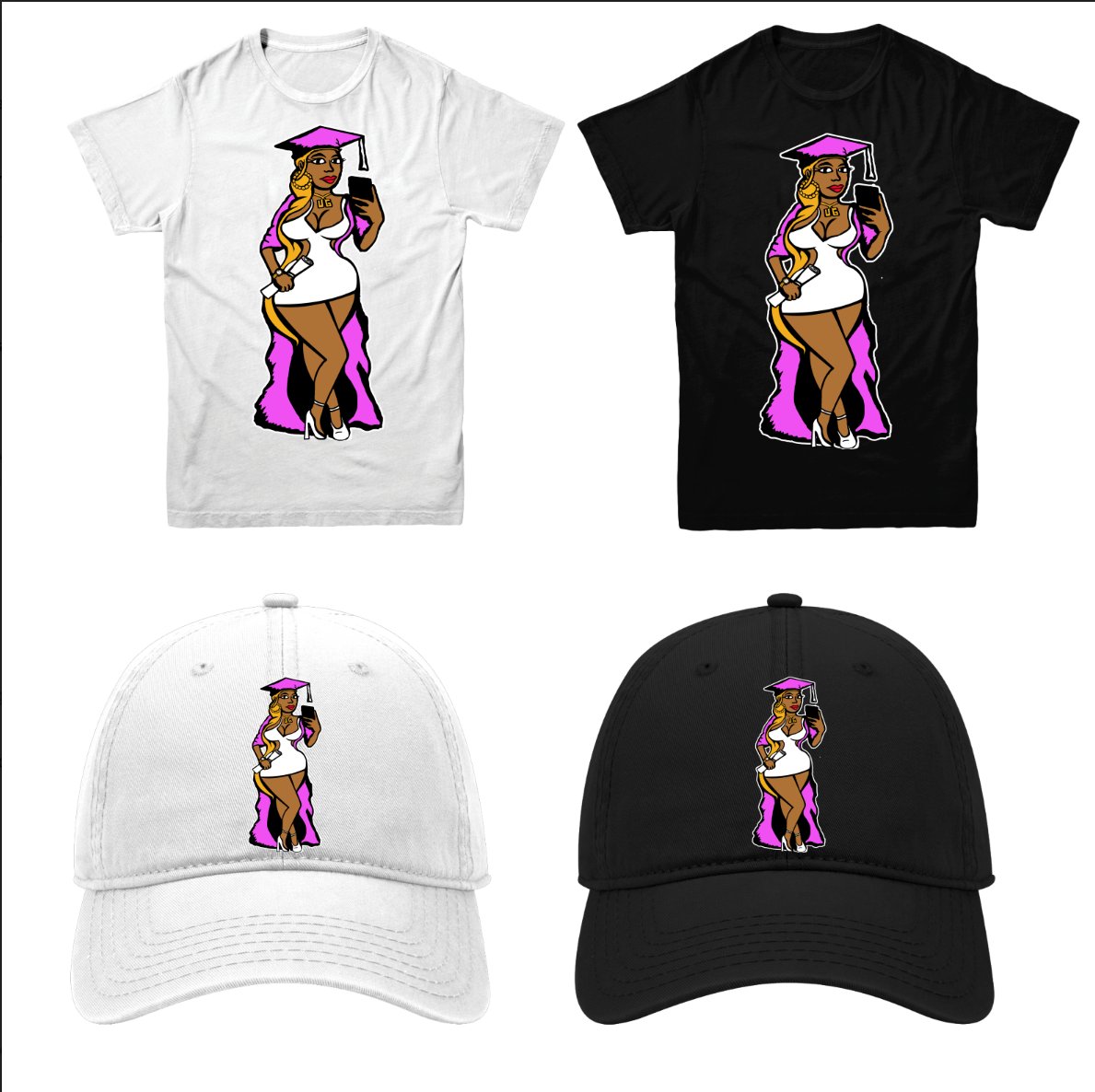 Summer Drip!! #UrbanGraduate Women's T-shirts &amp; Hats coming soon!