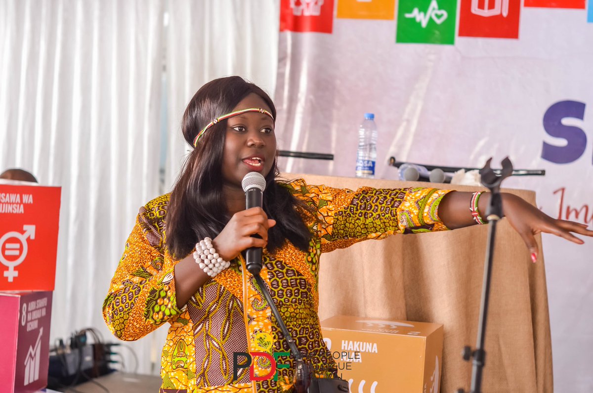 thePDFestival's tweet photo. For the #PDFestival2023, Ruth Bolo co-led the planning of activities in the SDGs Village, bringing together different governance &amp; devpt. stakeholders to dialogue and make commitments towards the implementation of the SDGs.

#HumansOfPDF
#formnidialogue
#PDFinachacha https://t.co/5LQ8piwmwv