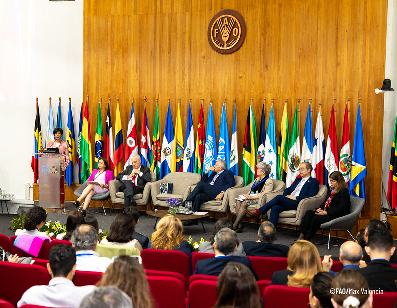 “131 million people in Latin America and the Caribbean cannot access a healthy diet. In fact, our region has the highest cost of healthy diets in the world. We must address this issue with holistic &amp; systemic solutions &amp; by implementing our #FoodSystems pathways” – @LolaCastroWFP