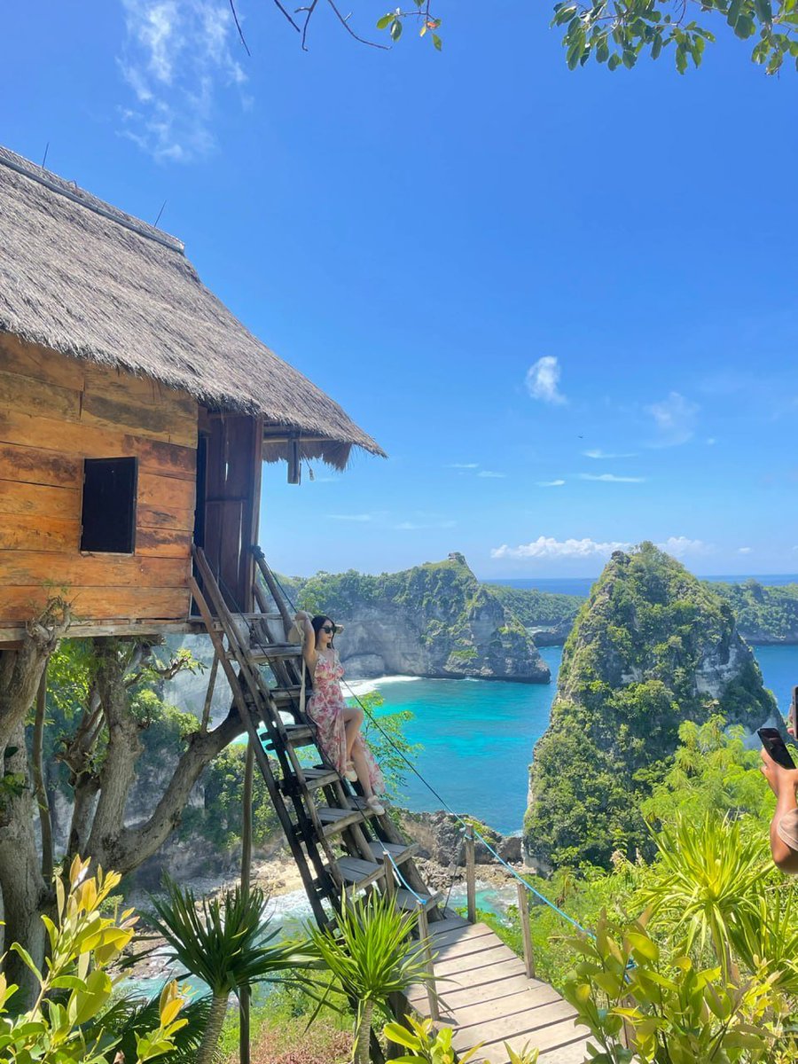 One of my favorite places in Bali when spring is in full bloom