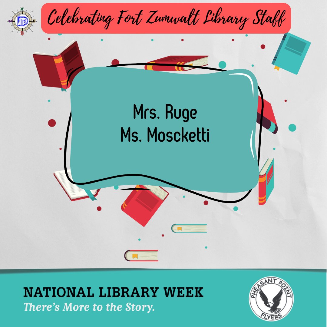 Let's celebrate Mrs. Ruge and Ms. Moscketti for #NationalLibraryWeek! These two make a positive difference at Pheasant Point Elementary and have developed an amazing library program.
<a href="/ZumPheasantPt/">FZSD PheasantPoint</a>