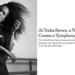 Photo by Trisha Brown Dance Company (@TrishaBrown)