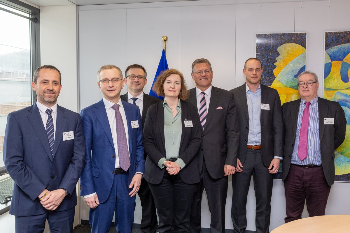 Constructive meeting with @EU_Commission  Vice President @MarosSefcovic on the EU Energy Platform. The EU needs a strong domestic fertilizer industry for #foodsecurity & #strategicautonomy. EU cannot replace dependency on Russian gas with dependency on Russian fertilizers.