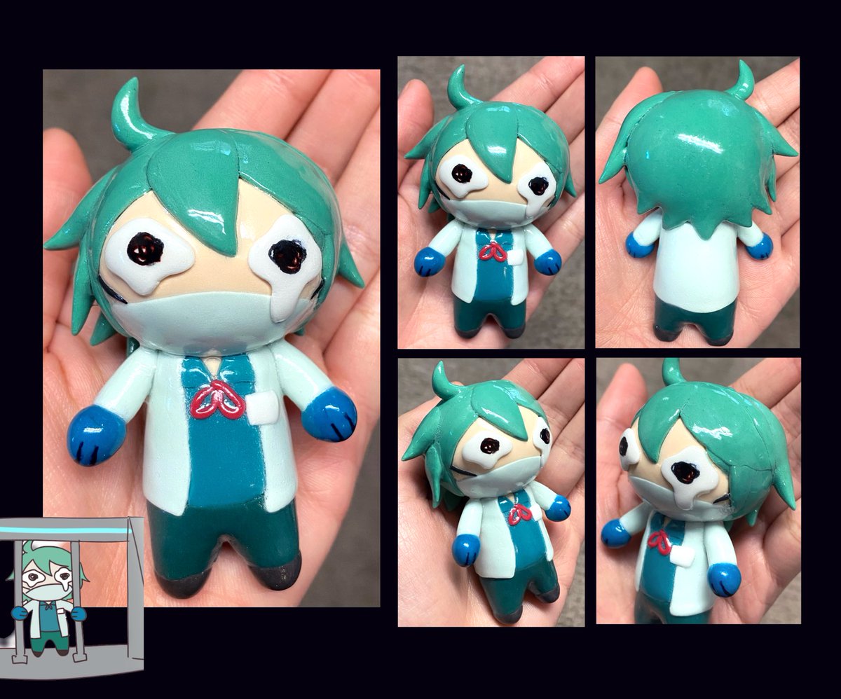 NinhAwesome's tweet photo. I remade Arturo Giles from that one artwork. 

#arturogiles #danganronpadespairtime #drdt #despairtime #fangan https://t.co/14XPzzkZJ3
