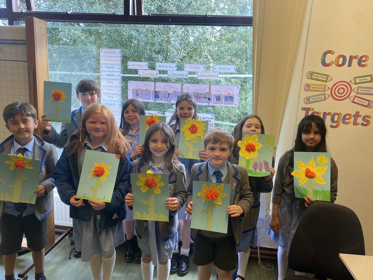 fernhillp5's tweet photo. Today we started our mini R.E topic #GrowingWithJesus! We created our very own, unique daffodil pictures whereby each petal represents a growth we wish to see in ourselves and our relationship with God this Spring/ Summer ☀️🌼 @rcmotherwell #Committed #ThisIsWhereWeBelong 💙💛 https://t.co/CZiWrVGwR9
