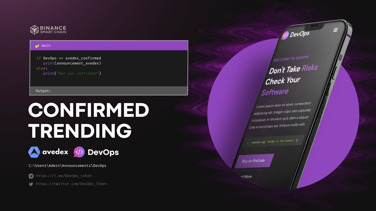 DevOps_Token's tweet image. Avedex Hots #1

ave.ai/token/0xfc7104…

#BSC #BNB📷 #DevOps #Timeseries_Ai #SavantAi #Crypto #PancakeSwap #AveDex #Hot #Trending