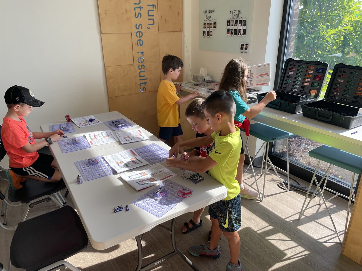 CodeNinjasCLT's tweet image. We have a few spots left for camps in June! 😎
Sign up today at: loom.ly/Jdjyn-c ⛩️
JR Camps (Ages 5 to 7) 🕹️
Camps for Kids Ages 8 to 12 🎮
Camps for Kids 11+ 👾
Sign up Today!! 🥷🏼
#codeninjasconcord #summercamp2023 #herewego
