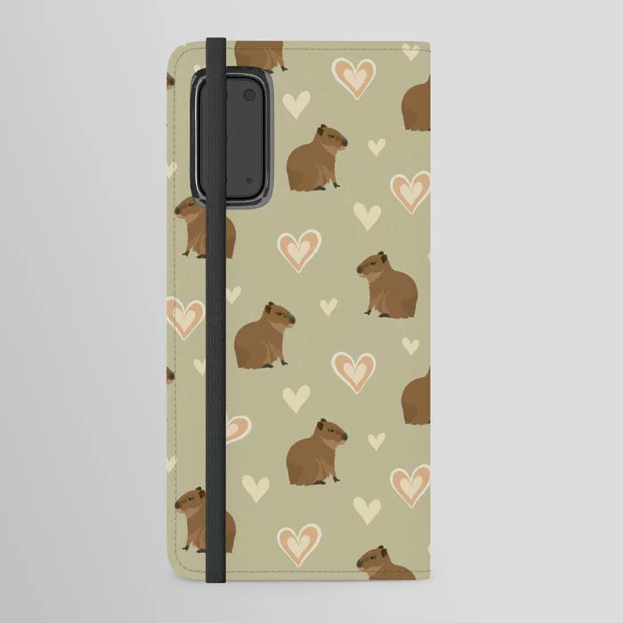studiovickn's tweet photo. Capybara Android Wallet Case: https://t.co/ExRQSqEFAq #walletcase #phonecase #capybara https://t.co/dRVTWZRo2d
