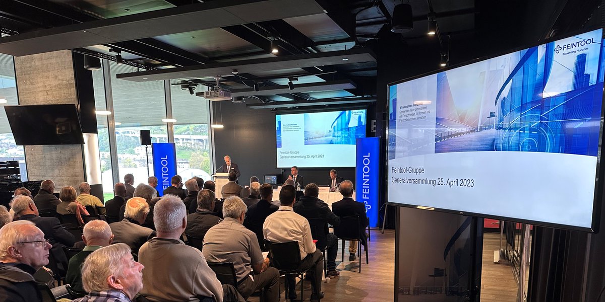 The shareholders of Feintool International Holding AG accepted all motions at the General Meeting on April 25, 2023. Read more on our website: feintool.com/en/company/inv…