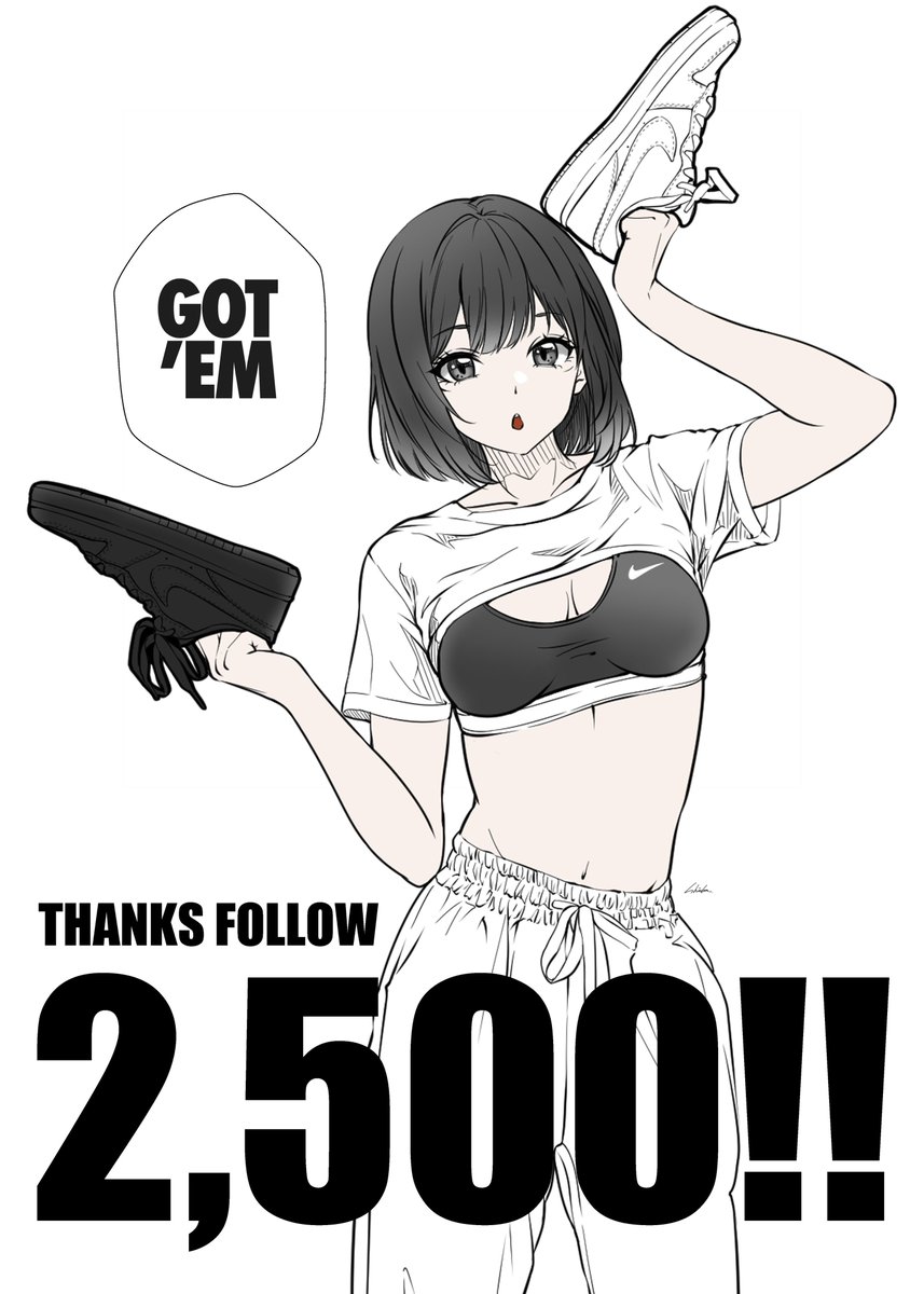 THANKS FOLLOW 2,500!! 