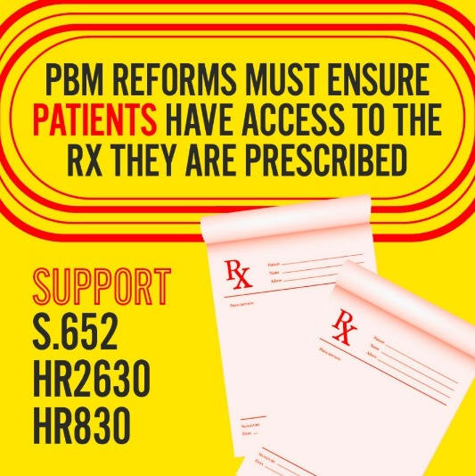 .@SenSanders & @SenBillCassidy thank you for working to reform the #PBM industry. Please also include language that ensures patients have affordable and prompt access to the medications they are prescribed. #SafeStepAct #AllCopaysCount #HR830 #HR2630 #S652