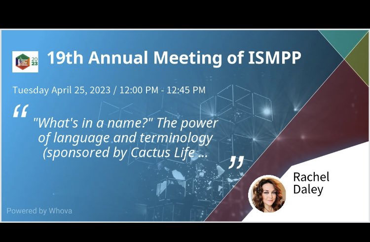 I am speaking at 19th Annual Meeting of ISMPP today. Please check out my talk if you're attending the event! #ISMPPAnnual2023 
#PatientPublicInvolvement #patientadvocacy #parentcarer #oncology