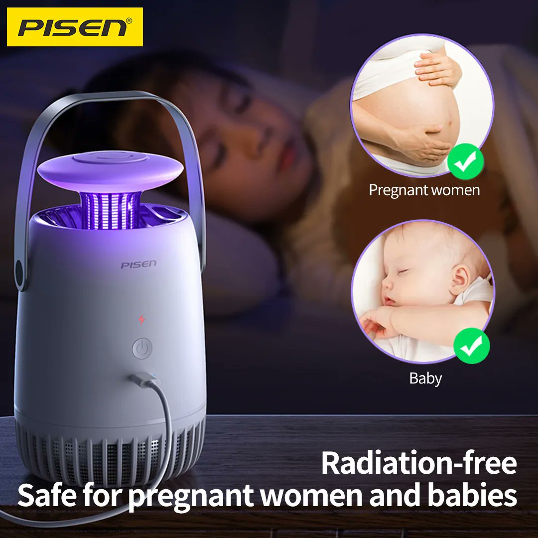 pisenglobal's tweet image. Say goodbye to mosquitoes with #pisen mosquito killer😎
No more toxic coils or repellents that can harm your baby😣

Mosquito-free zone for moms and babies! Bid goodbye to bites and sleepless nights. Trusted by parents, feared by mosquitoes! 🦟 ❌ 

#mosquitokiller #bugzapper