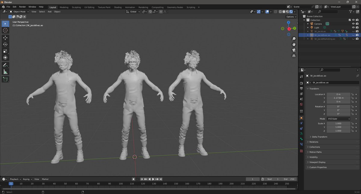 Scorsazza's tweet photo. Another cool thing i found, theres several Jacob models that are in the files, one being the marketing version (trailers, promo etc) with no glasses. #DeadIsland2 https://t.co/uL8XVcWJAV