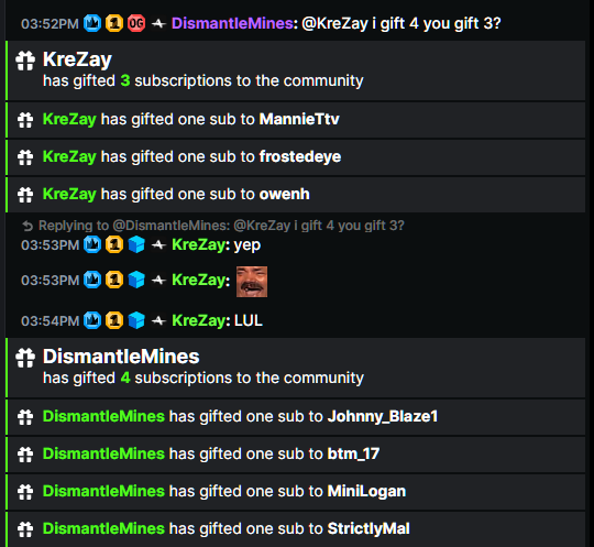 Alorux's tweet image. 2 Hours Into Today Stream...

SHOUTOUT TO THE LEGENDS @DismantleMines_ @KreziPrezi 

Got me 25 Subs - now they get to demolish my Minecraft world, I am so happy and sad at the same time