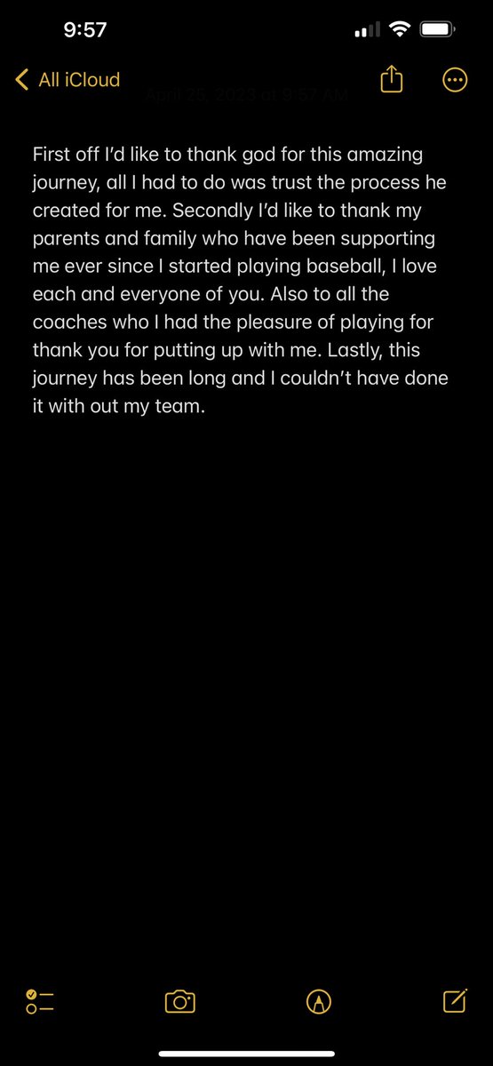 hunterbrown05's tweet photo. I am proud to announce I will be taking my academic and athletic career to Cumberland University. @GB_Baseball1 https://t.co/mFHfYlzxEO