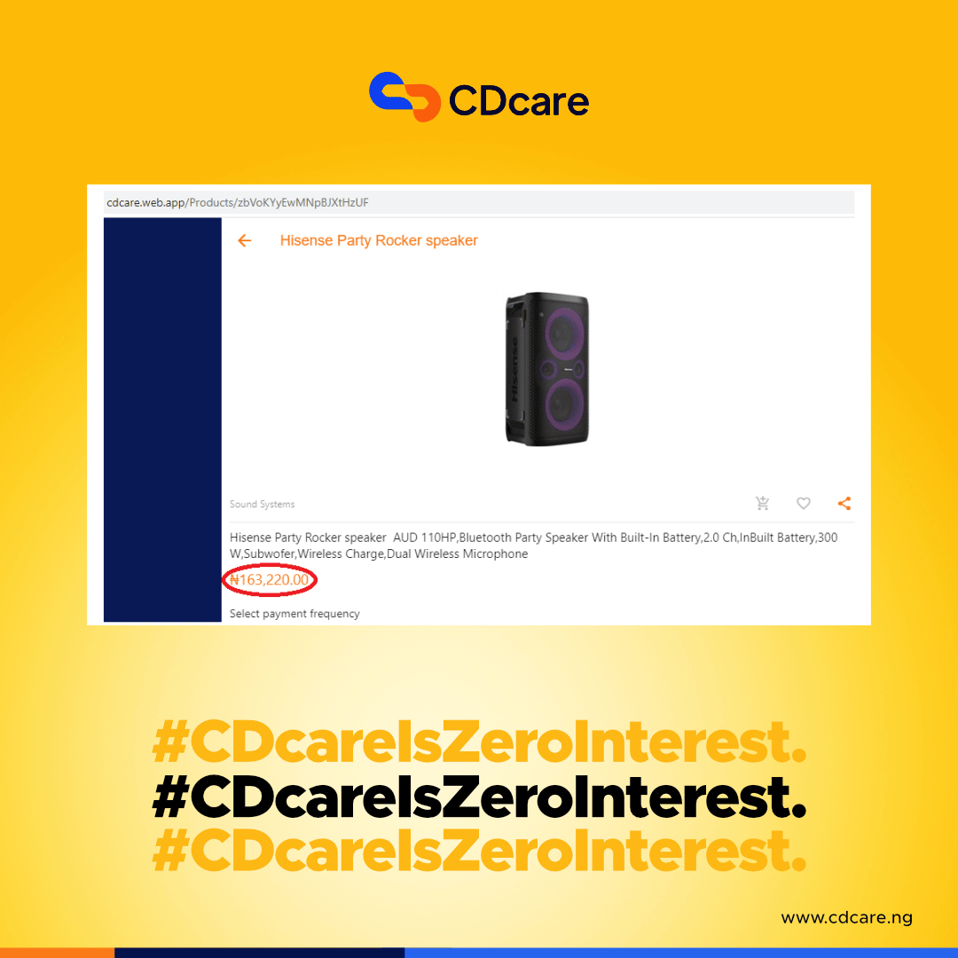CDcareNG's tweet photo. All items on the CDcare app are sold at normal market price when you compare our prices with leading Nigeria suppliers.
Visit https://t.co/rgqDFXAmbr to start paying small small today
#CDcareIsZeroInterest #paysmallsmall #ZeroInterest #normalmarketprice #savetopaylater https://t.co/GGAkMn3qiH