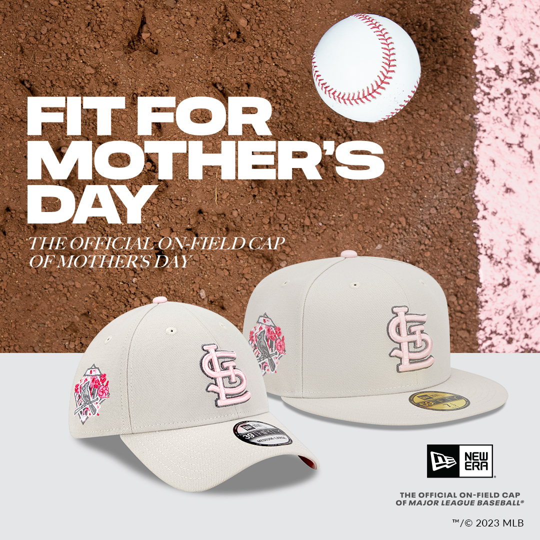 Rally_STL's tweet photo. Your mom deserves the best, so get her the Official On-Field Cap of #MothersDay -- psst It's less than 3 weeks away so start shopping now (you're welcome 😉) https://t.co/4l8jUrp2lf https://t.co/MvB6rYbpHh