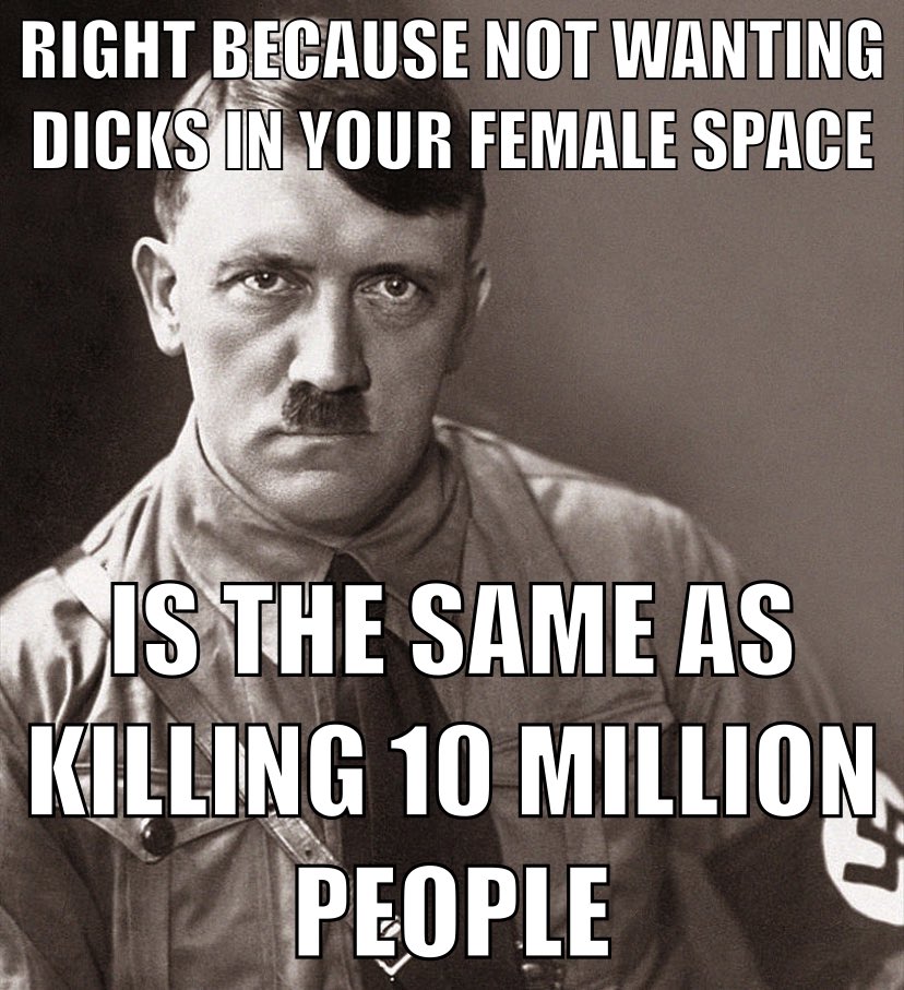 I'm such a Nazi #transreichs #TransWomenAreConMen #womensspaces