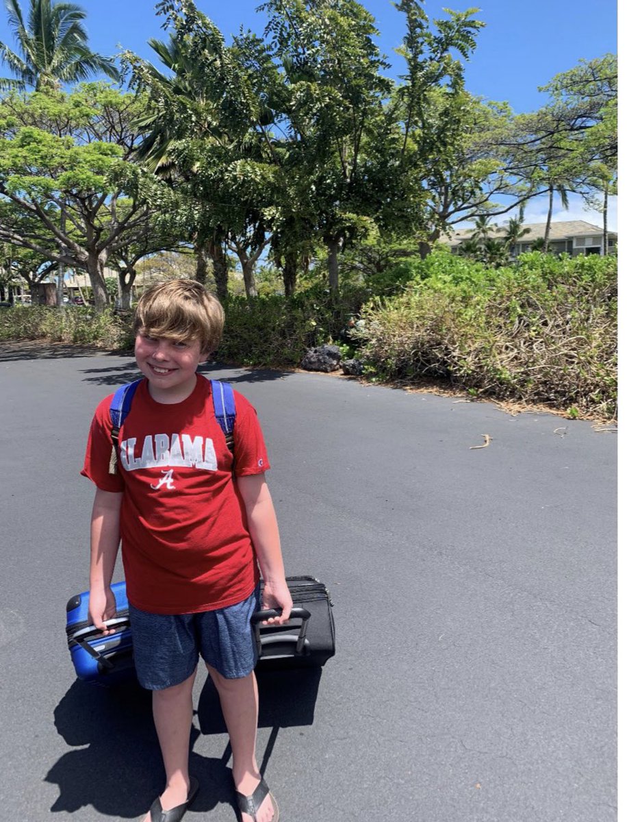 Kaleb chose to display his random act of kindness towards his family! He helped his parents carry their luggage to and from the airport while on Spring Break. Kindness begins and ends at home, and Kaleb shows that! Great job! 💜 <a href="/MaryBAustin/">Mary B. Austin Elementary</a> #2023elakindnessproject