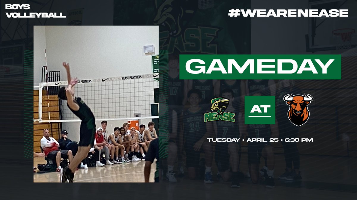 Good luck to Boys Volleyball at Tocoi Creek tonight in season finale!