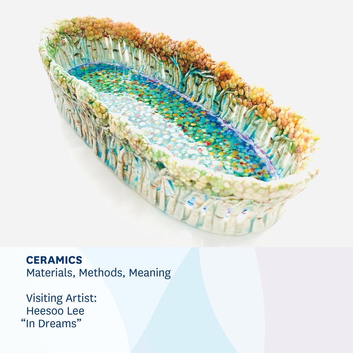KSUSchoolOfArt's tweet photo. 🚨Register Now - application deadline May 1 🚨

Ceramics: Materials, Methods, Meaning
Resident Faculty: Peter Christian Johnson
Visiting Artists: Heesoo Lee and Steven Young Lee

Our five intensives fill up fast! Learn more and apply
https://t.co/FuCE60UUPt https://t.co/ImbBJ1rFVB