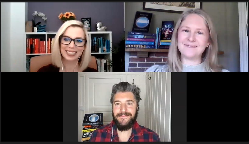 InSuspensePod's tweet photo. ICYMI We're chatting to Will Dean today about Delivering a High Concept novel and his sensational thriller, The Last Passenger, which does just that! 
Watch and listen here: https://t.co/7eOxzTmk9v
#Podcast #InSuspene #Writingthrillers #Highconceptnovels 
@willrdean https://t.co/Fx8cOJjauQ