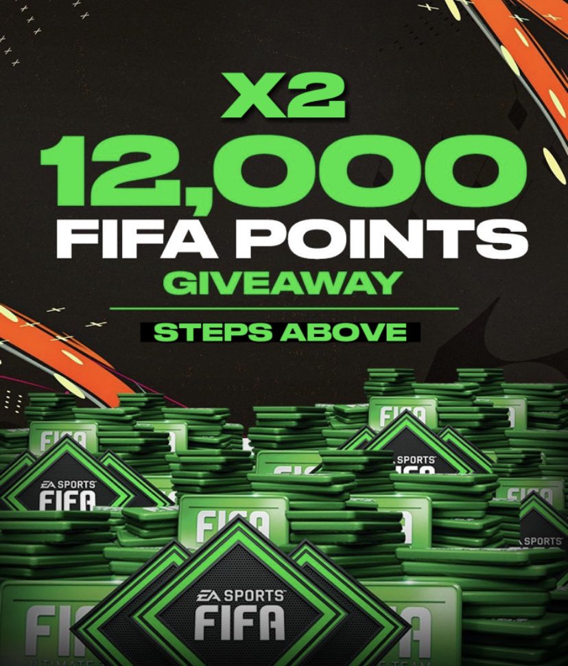 harleymufc2's tweet photo. 🔵FIFA POINT GIVEAWAY FOR TOTS🔵

2X 12,000 FIFA POINTS. (24,000).
(2 different winners)

How to enter -

• FOLLOW @Fittzy10 @jk720031 and @Dobbo0107 
• RETWEET this tweet 
• TAG friends (each friend = 1 extra entry)
• LIKE this tweet

Winners revealed Friday 5PM UK TIME. https://t.co/TuJWodUw68