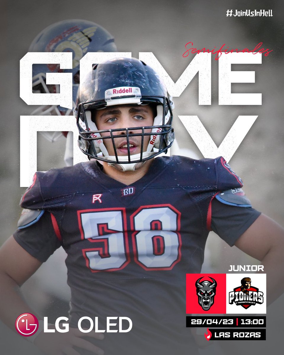 BlackDemonsFA's tweet photo. ¡LLEGA LA SEMIFINAL JUNIOR A EL CANTIZAL! 🔥
Este sábado, el equipo junior se enfrenta a @pioners para conseguir un pase a la final.
¡Te esperamos! 🖤
#JoinUsInHell
#sienteloscoloresconlg
🖥️ master_arrow
#orgullodemonio #blackdemons #junior #cantera https://t.co/PFInI1dKxb