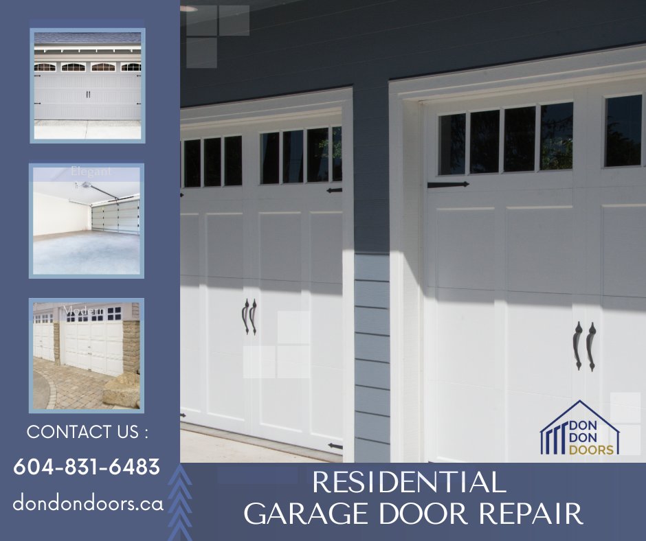 Having trouble with your residential garage door? Our experienced technicians provide fast, reliable repair services to get your door back up and running in no time. Contact us today for a free quote! #garagedoorrepair #residentialrepair #reliablerepair