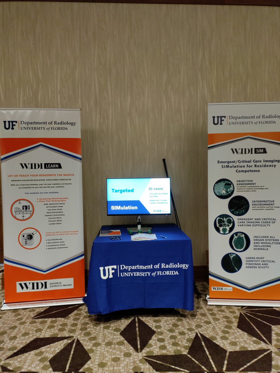Stop by our table at #AUR2023 to learn more about our online learning modules and SIMulations!