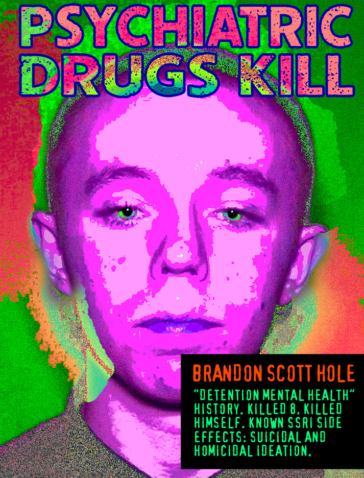 RiverLevon's tweet photo. @sodagrrl @PS060709 Take your complaint to Big Pharma, which has ENTIRE TEAMS sent to every mass killing to make DAMNED SURE that the psych history of MOST killers never sees the light of day. https://t.co/9cgOtKKea1
