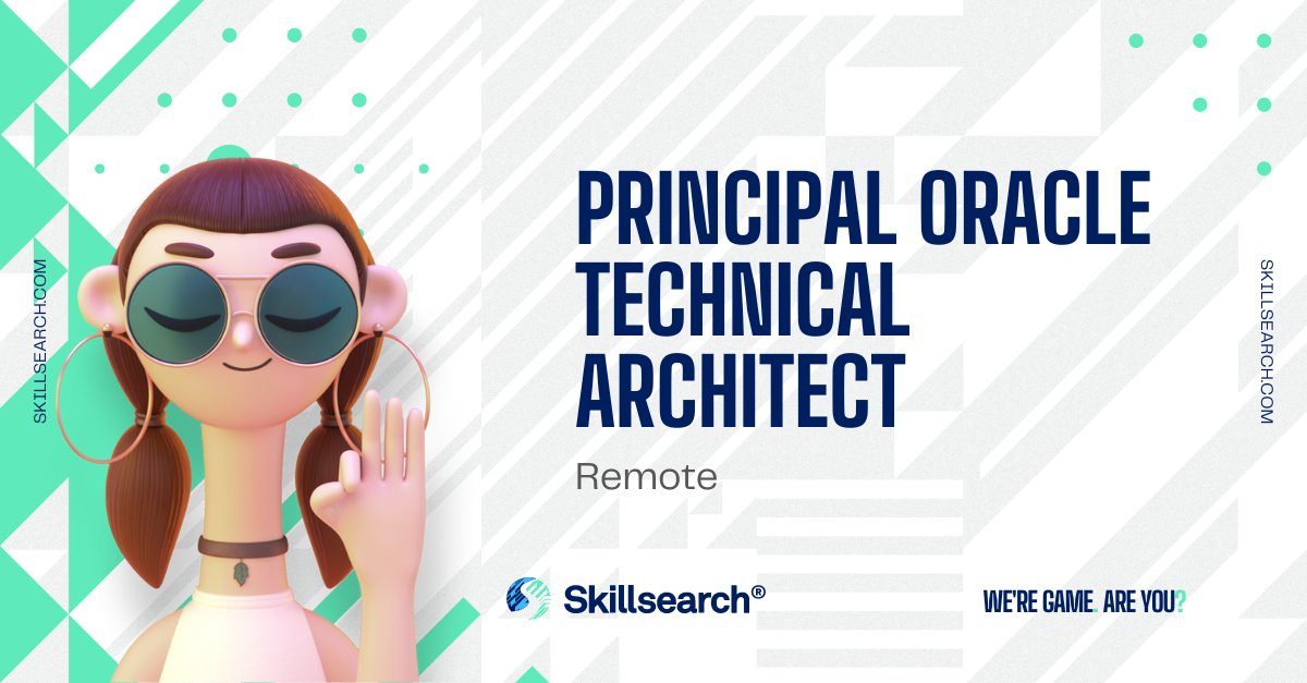 SkillsearchIT's tweet photo. Do you have Oracle, Microsoft and AWS experience, and are you seeking a new remote job? Skillsearch is looking for a Principal Oracle Technical Architect!
 #TechJobs https://t.co/NPXCNXhYp8 https://t.co/Rxvd3nEqEv