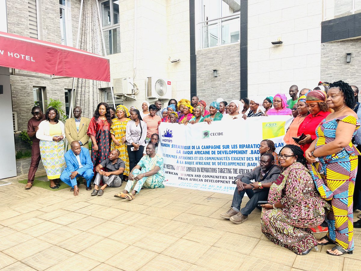 « Impact » des projets financés par la BAD sur les communautés africaines : Une dizaine de pays tiennent la « réunion stratégique de la campagne sur les réparations ciblant la Banque Africaine de Développement BAD » à Conakry #dette #CADTM #Afrique