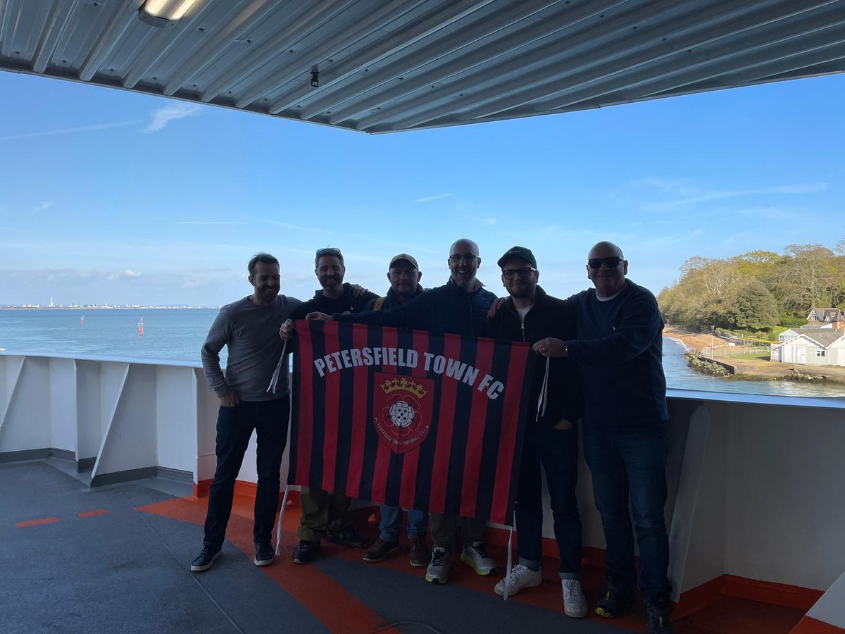 PTFCTheRams's tweet photo. 🚢 | THE RAMS FAITHFUL

A few of the Rams Faithful crossing the water to support us tonight.

#uptherams https://t.co/ciBzMiNCpQ