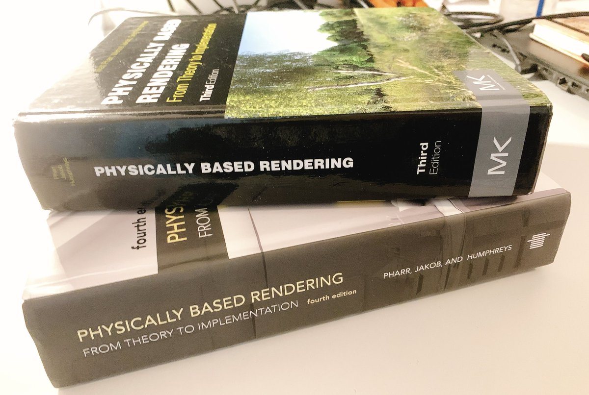 My PBRT book finally arrived today 🤩 Can’t wait to start reading!