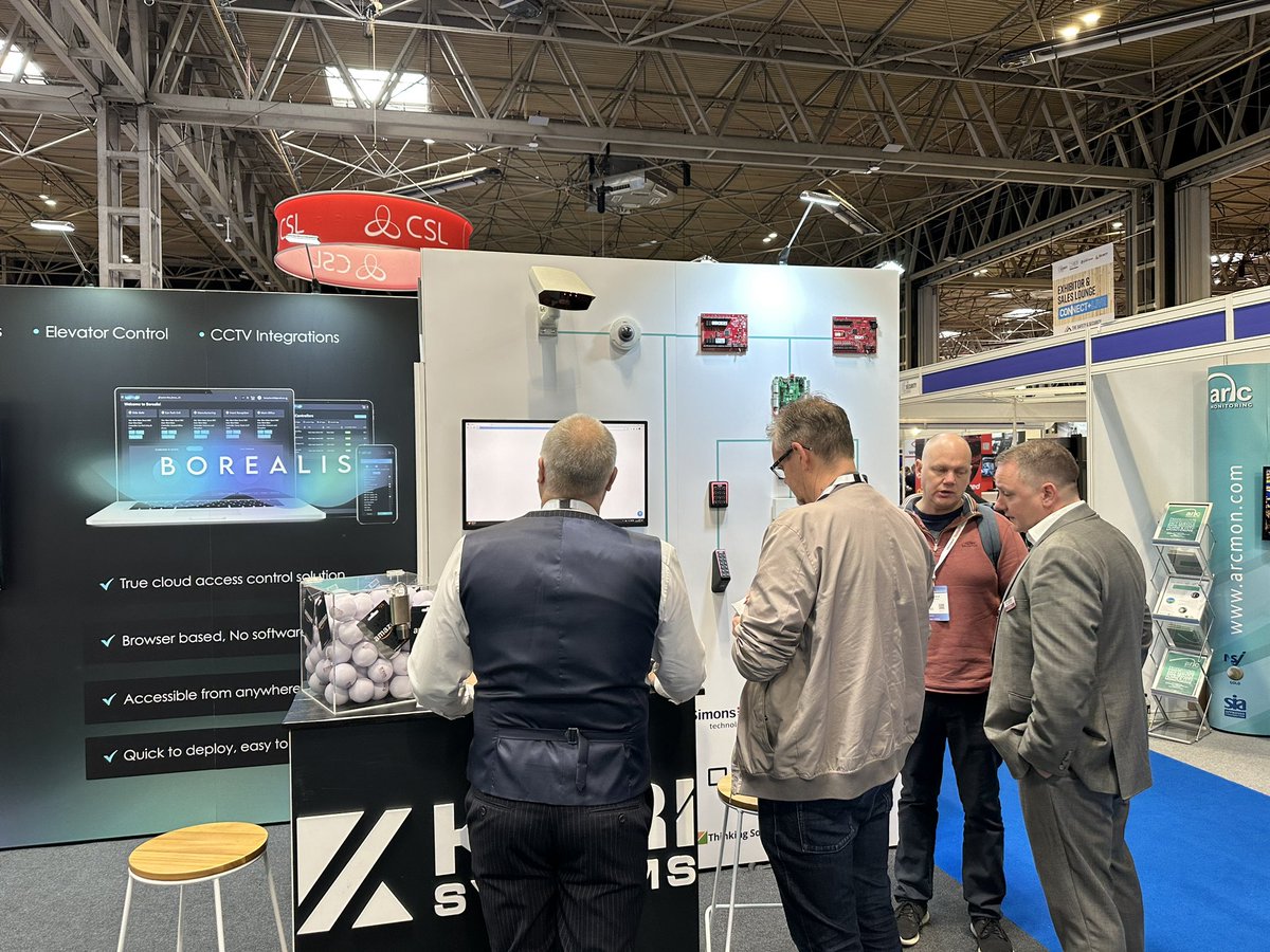 kerisys's tweet photo. Day 1 complete π
We had a successful first day with some great conversations with different people, looking forward to day 2!
Come and visit our team at Stand 4/D45
#TSE2023 #AccessControl #Borealis #CloudSolutions #CloudBasedAccessControl #Event https://t.co/o4vtrzQvDN