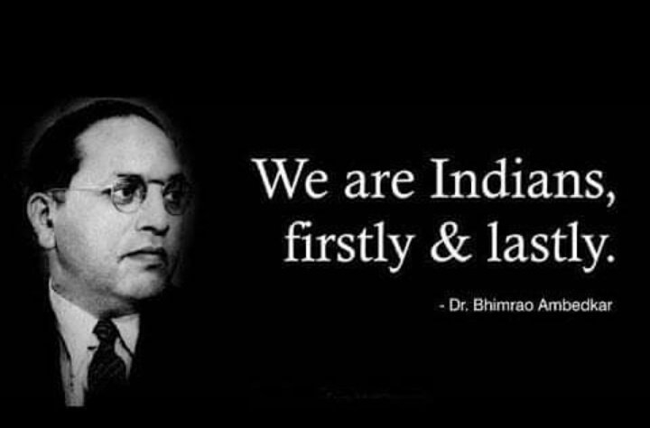 #ये शब्द नहीं बल्कि अटल सच्चाई है की
'हम पहले और अंत में भारतीय है'

#बाबासाहेब
#Great_Philosopher
#Constitution
#equality
#freedom
@AmbedakarSona @nehapahiwal @Renubaudh @RohiniGhavari11 @Shifali36718769 @AashiAmbedkar @Archana_voice @BhimArmyChief