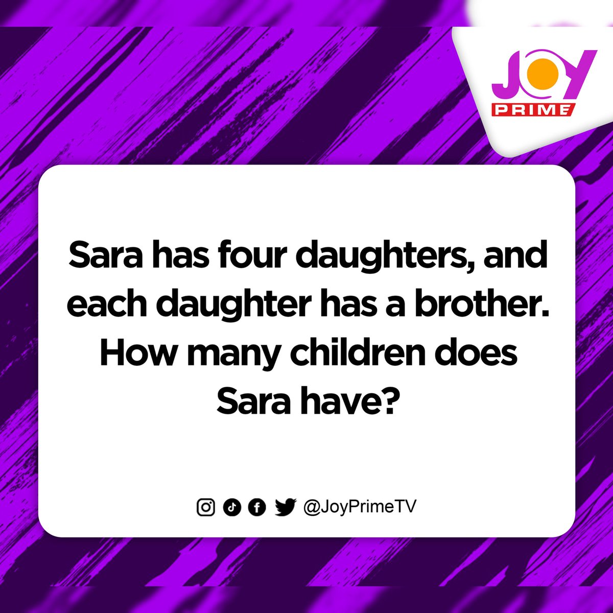 How many children does Sara have? #TheUltimateExperience