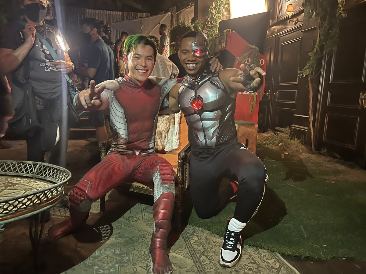 It was worth the wait… #CyborgBeastboy #Titans #Doompatrol