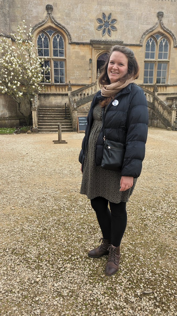 Went to <a href="/LacockNT/">Lacock</a> for the day. Realised this is my only bump photo thus far. 14 weeks to go!