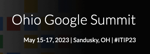 The team from the Professional Learning Group (PLG) are excited to be presenting again this year at the ITIP Google Summit at Kalahari, Sandusky on May 15-17, 2023
