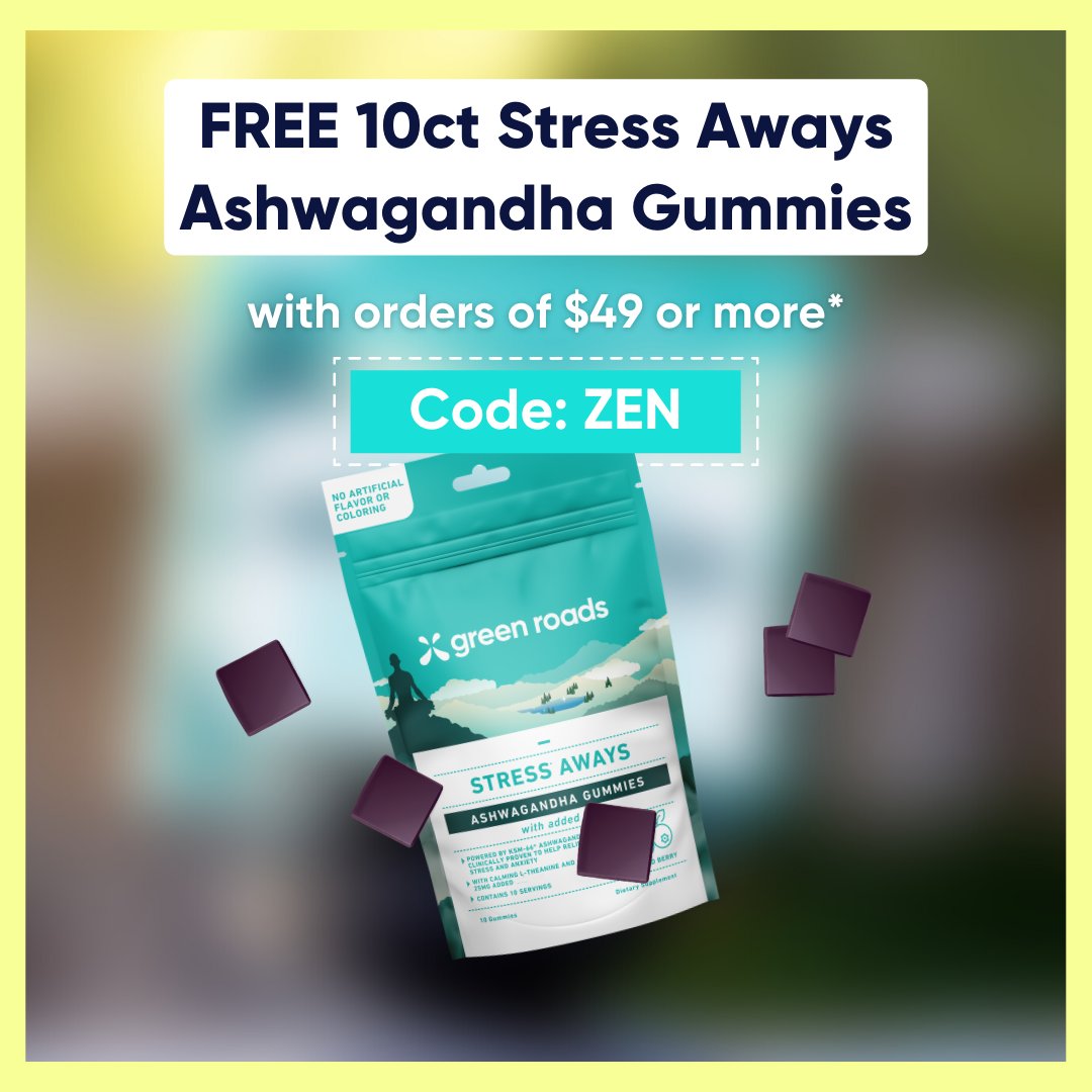 For a limited time get a FREE 10ct of our new stress-reducing KSM-66® Ashwagandha Gummies! Use code: ZEN 🌿

Shop: bit.ly/43HuITN