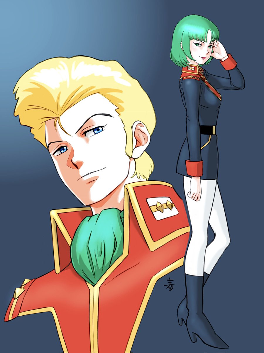 直筆イラスト Zガンダム フォウ・ムラサメ ロザミア・バダム マウアー・ファラオ 直筆イラスト Zガンダム フォウ・ムラサメ ロザミア・バダム