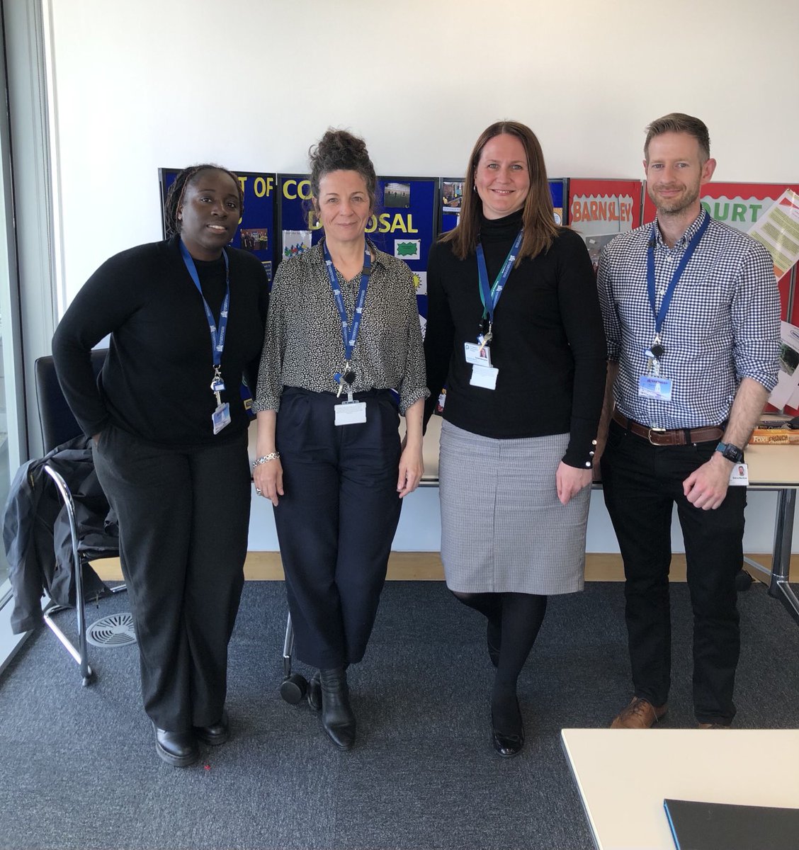 Great to spend time with our inspection team at Barnsley Youth Justice Service hearing more about their priorities and approach to out of court disposals and resettlement and sitting in on one of our individual case worker interviews. Always get a lot from these visits.