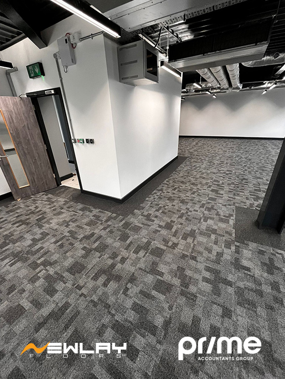 NewlayFloors's tweet photo. Commercial-grade #CarpetTiles are an excellent choice for office environments demanding a robust flooring solution and balancing the needs for high-level interior design. The Newlay Floors Team installed Desso Essence Maze at @PrimeCharAccnts in Birmingham. https://t.co/zBoFxjBmZM